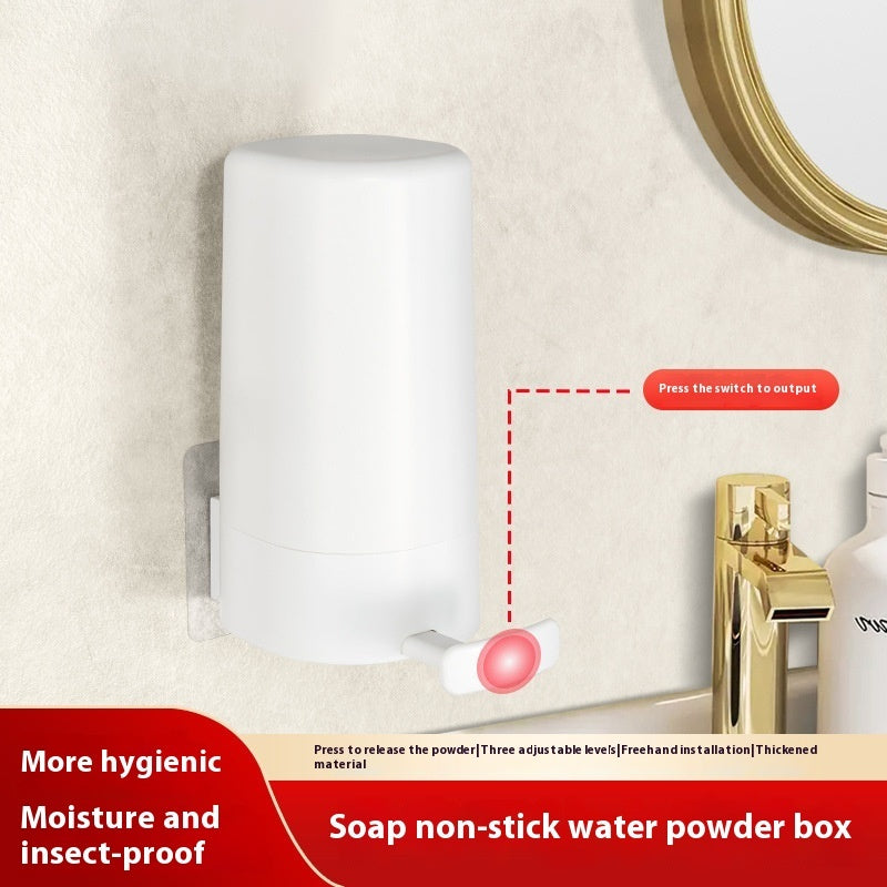 SELLEX™-Soap Grinder Dispenser Soap Box Wall Mounted Dry Organiser Box Soap Powder Grinding Box For Restaurant,Kitchen,Office, Gyms & Hotel.