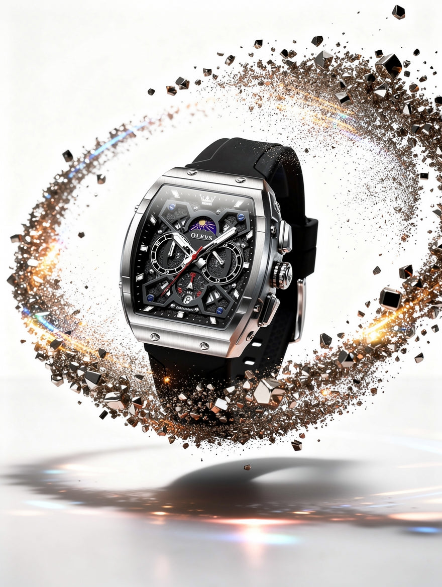 A luxury moon phase watch designed to impress on every occasion, Perfect for gifts