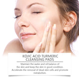 Kojic Acid Turmeric Cleansing Pads Beauty.