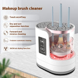 SELLEX™- Electric Makeup Brush Cleaner Rechargeable Makeup Brushes Cleaning Tool Automatic Makeup Brush Cleaning Stand Device