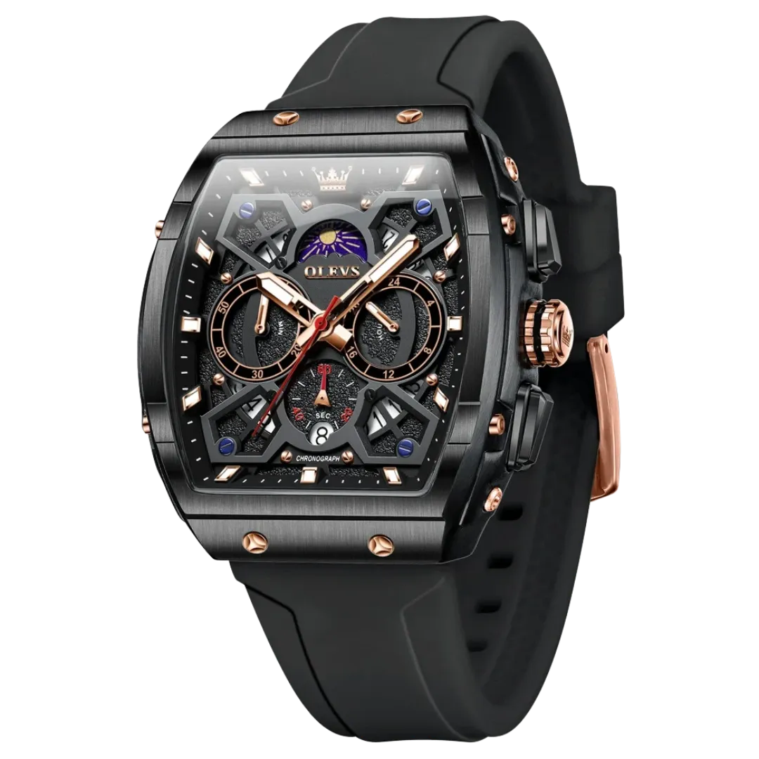 A luxury moon phase watch designed to impress on every occasion, Perfect for gifts